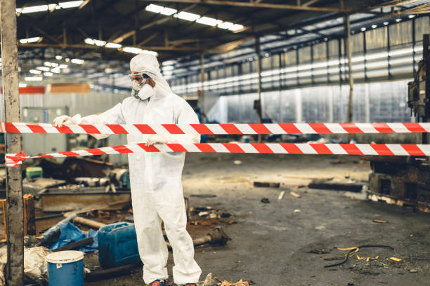 Professional Drug Lab Cleanup technician working in Sandown, NH